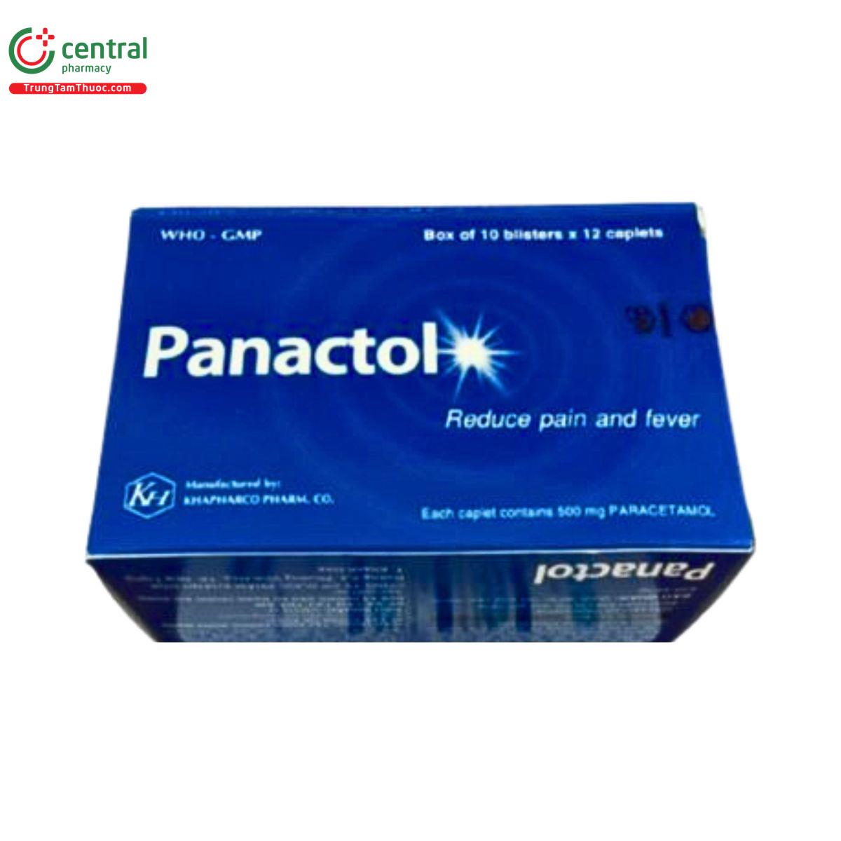 panactol 500mg khapharco 4 I3508