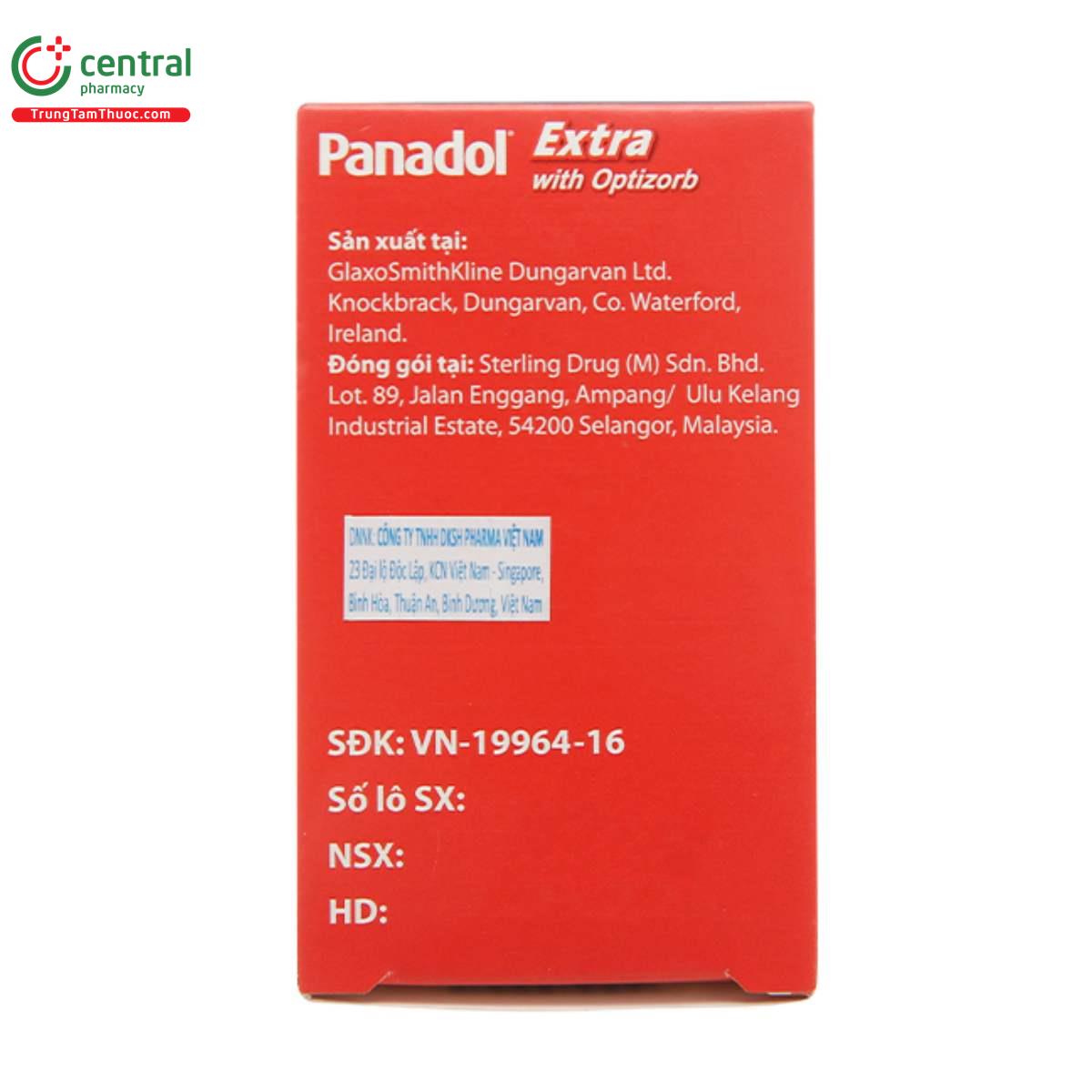 panadol extra with optizorb 10 O6701