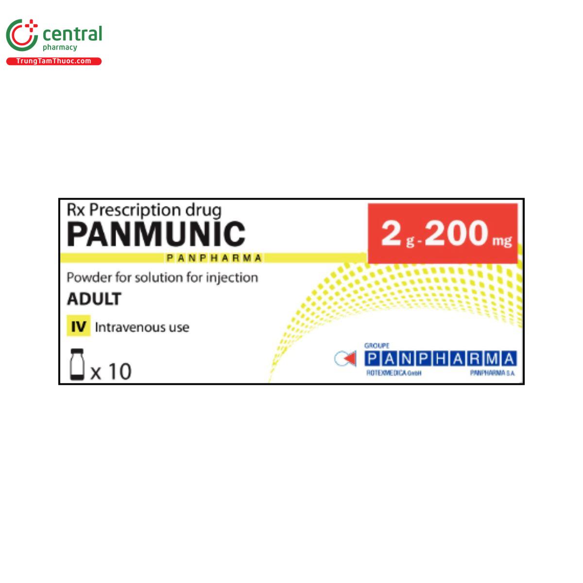 panmunic 2g 200mg 1 D1700