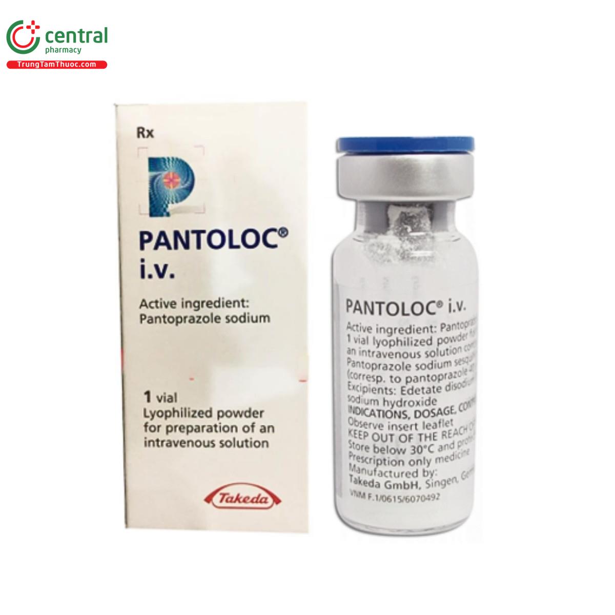 GIÁ THUỐC PANTOLOC 40MG TẠI CÁC NHÀ THUỐC UY TÍN TRÊN TOÀN QUỐC