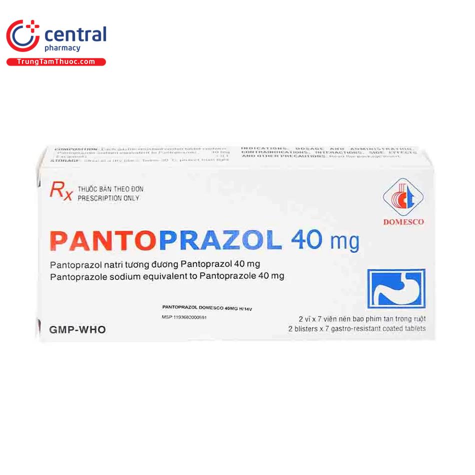 pantoprazol 40mg domesco 5 F2212