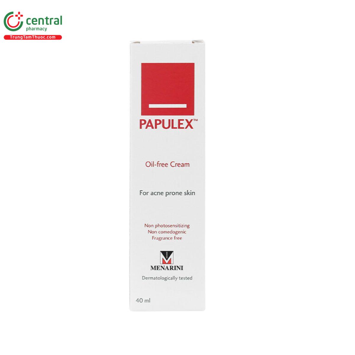 papulex oil free cream 3 E1522