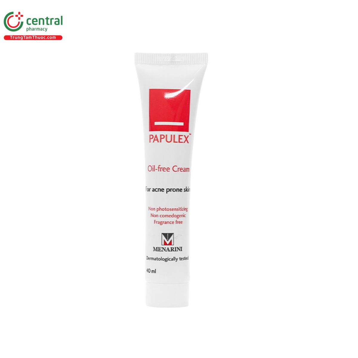 papulex oil free cream 6 B0620