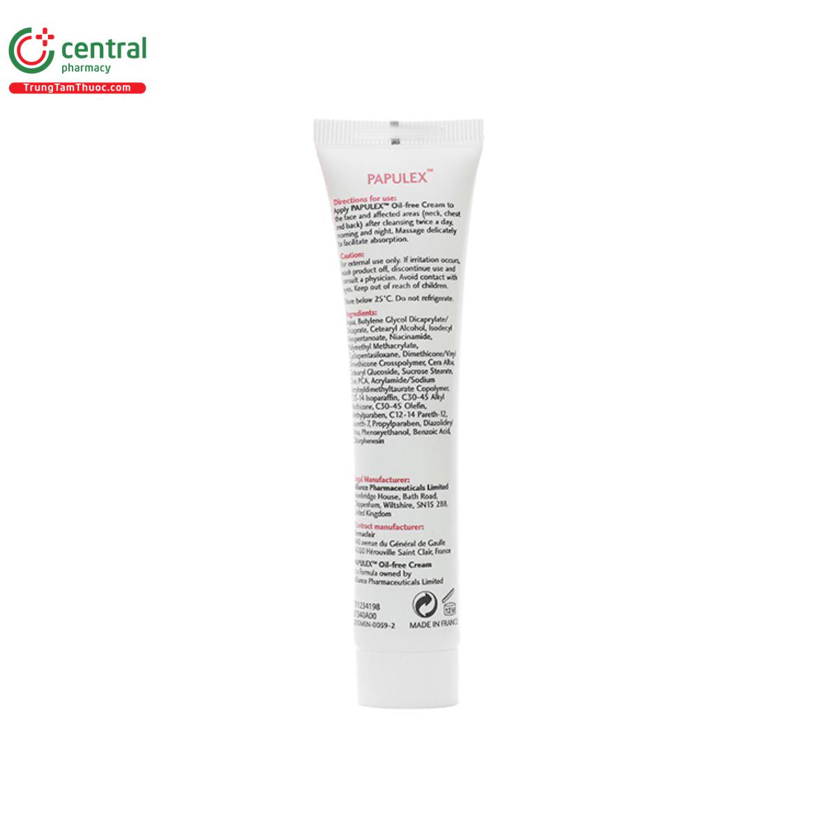 papulex oil free cream 7 R7588