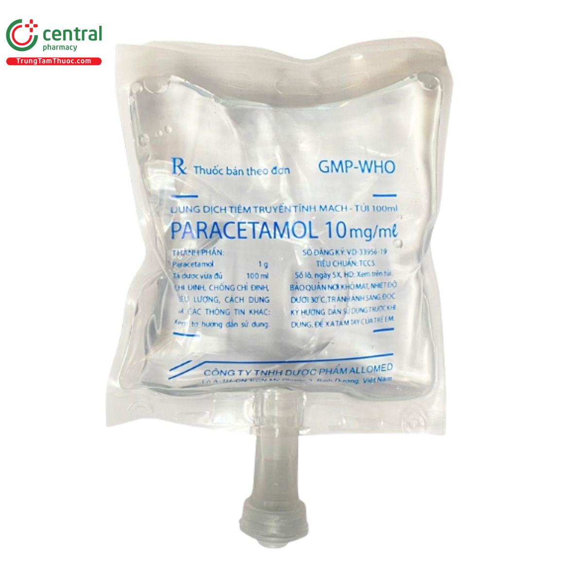 paracetamol 10mg ml allomed 1 B0884 paracetamol 10mg ml allomed 1 B0884