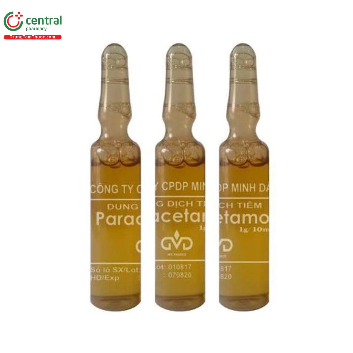paracetamol 1g 10ml minh dan 3 T7082 paracetamol 1g 10ml minh dan 3 T7082