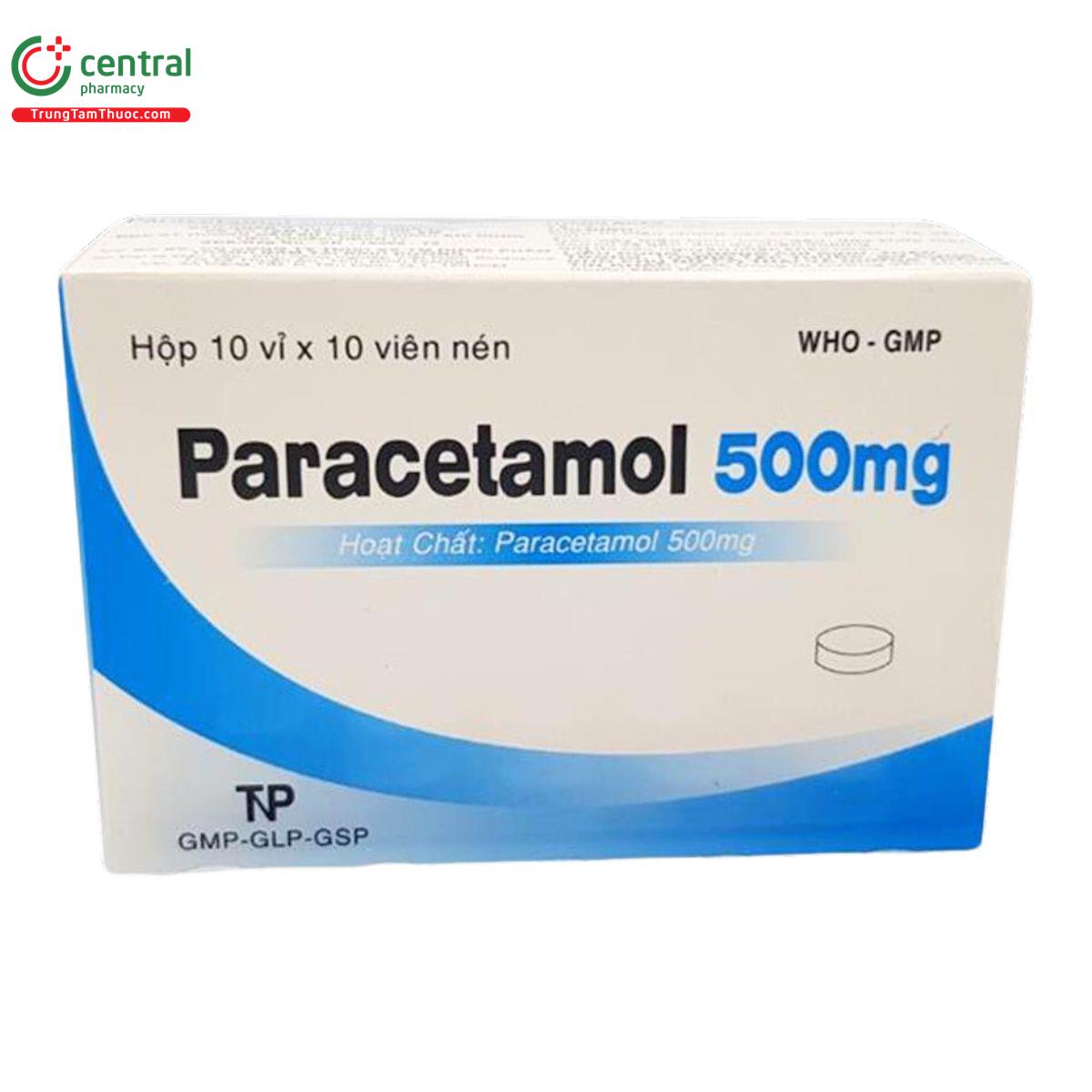 paracetamol 500mg thanh nam vien nen 5 C0230