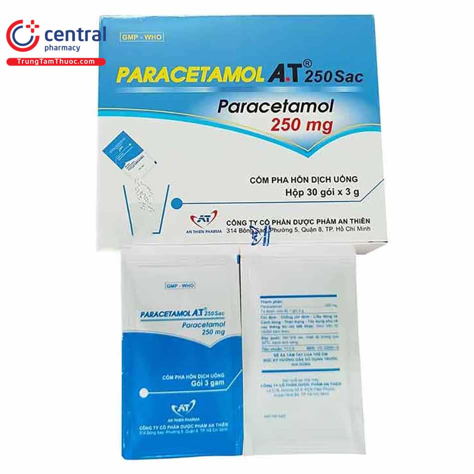 paracetamol at 250 sac 2 G2467