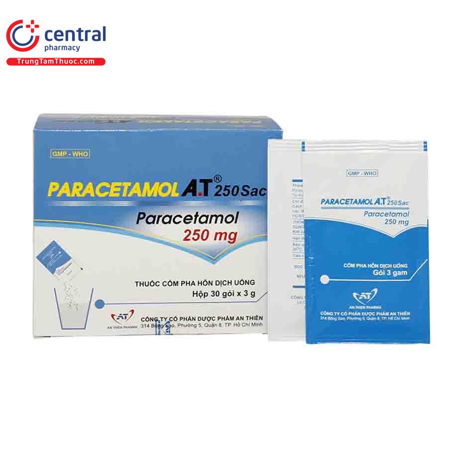 paracetamol at 250 sac 2 R7126