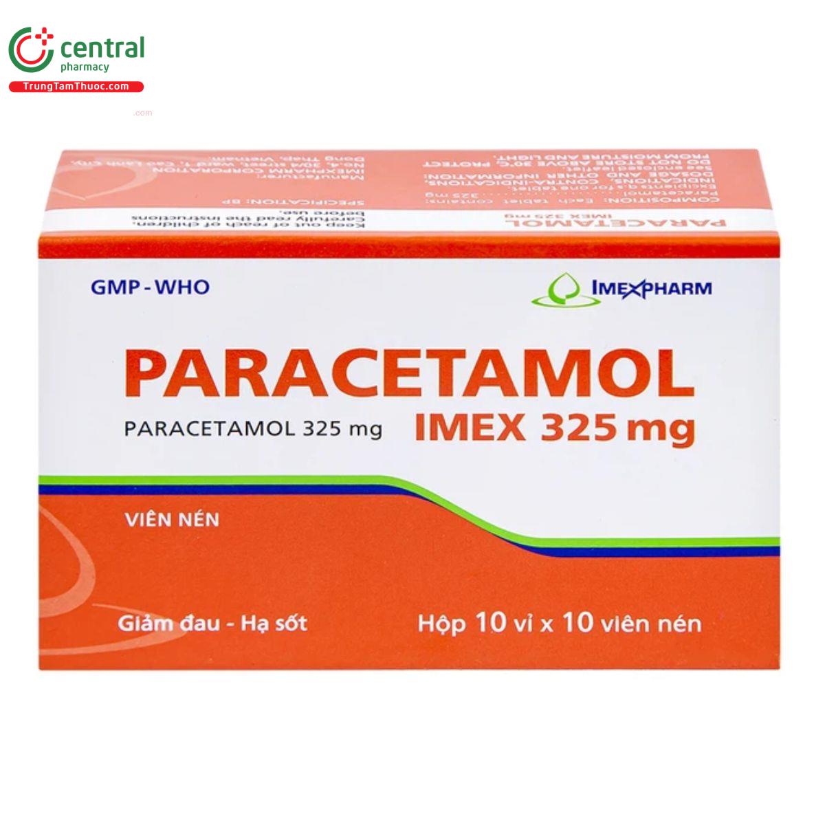 paracetamol imex 325mg 1 L4717