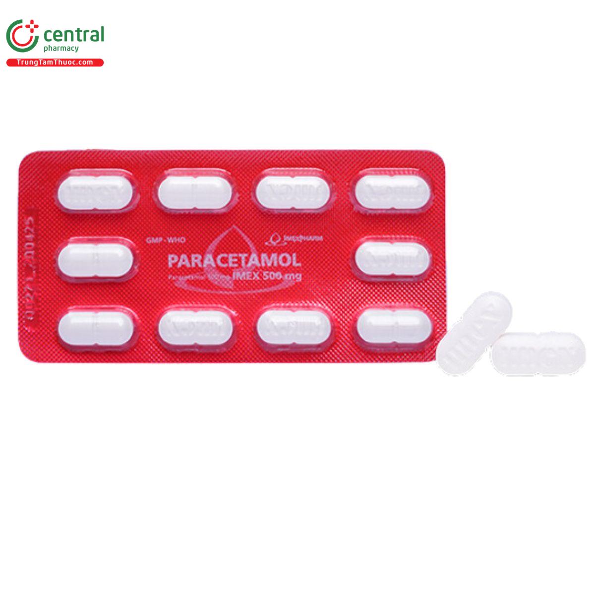 paracetamol imex 500mg 1 H3142