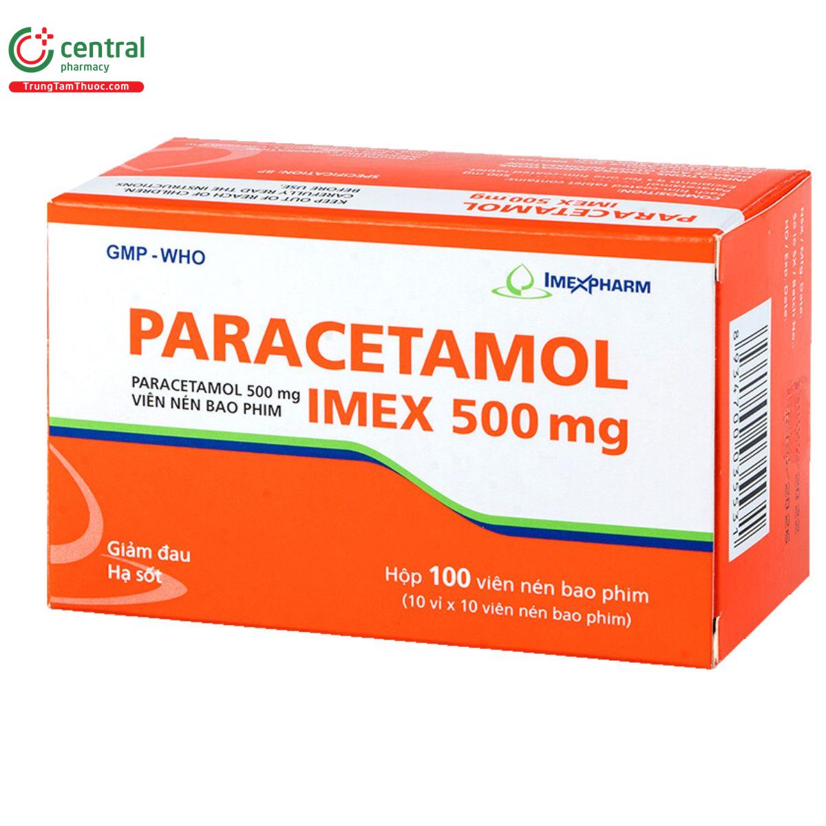 paracetamol imex 500mg 8 V8067