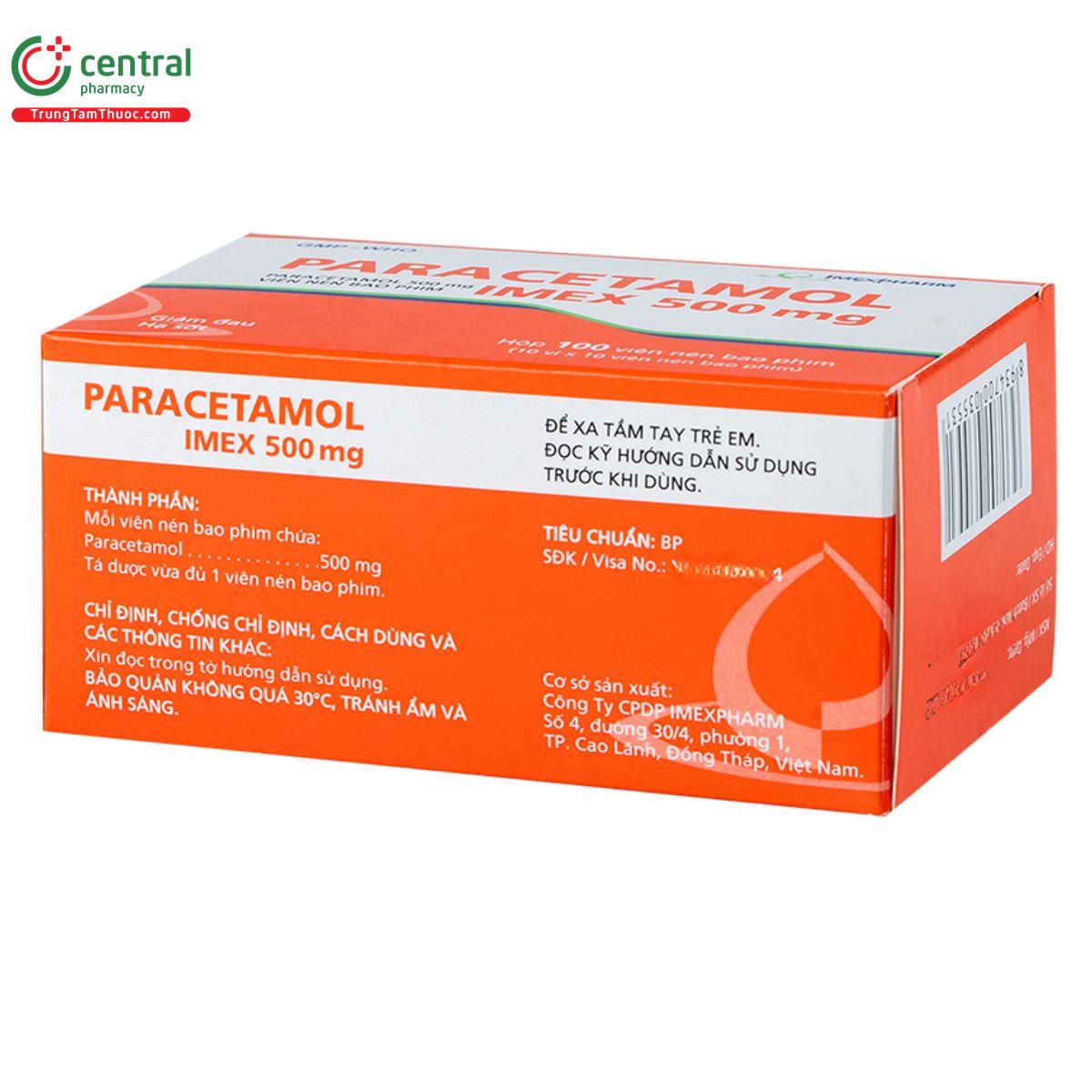 paracetamol imex 500mg 9 K4345