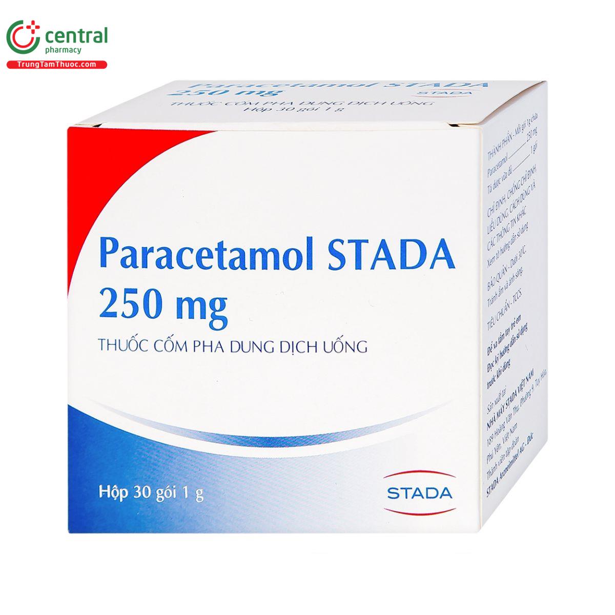 paracetamol stada 250mg 4 N5588