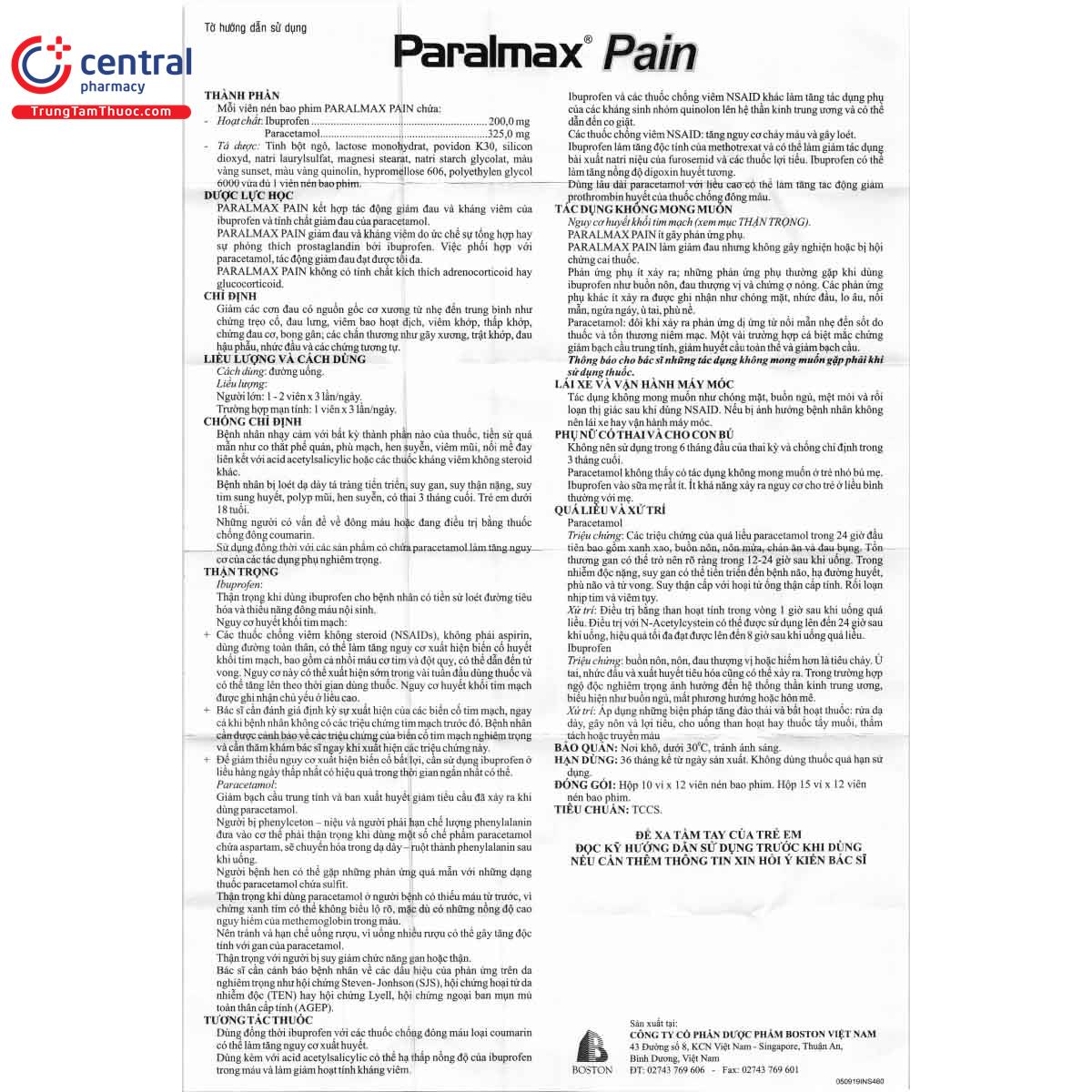 Paralmax Pain