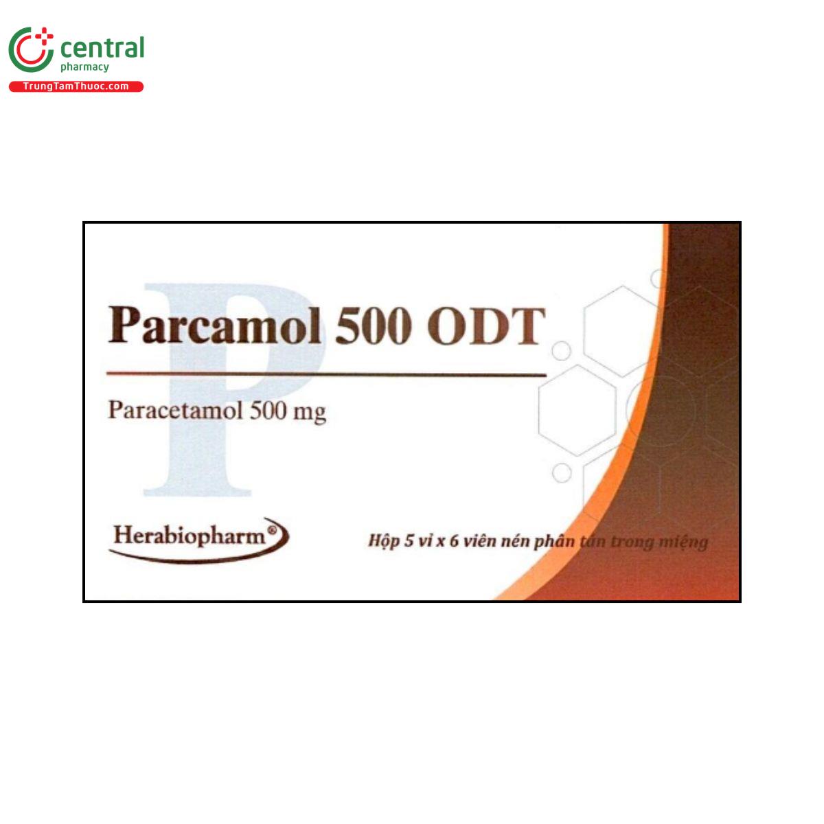parcamol 500 odt 1 B0237
