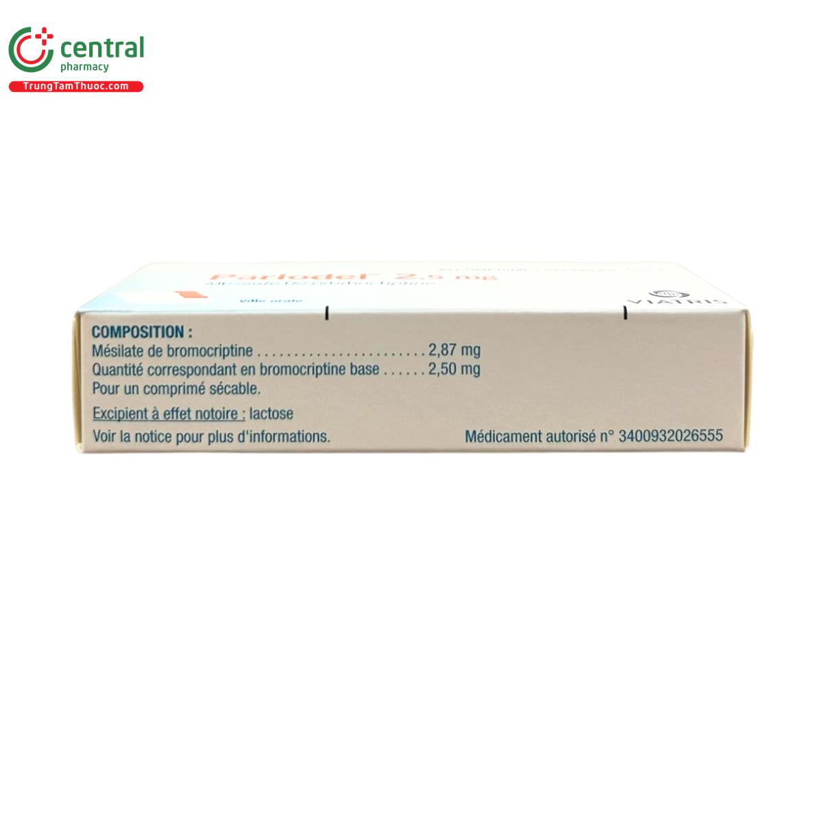 parlodel 25mg 4 V8523