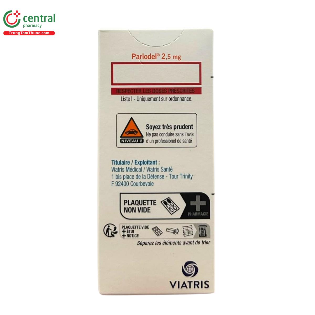 parlodel 25mg 6 N5806