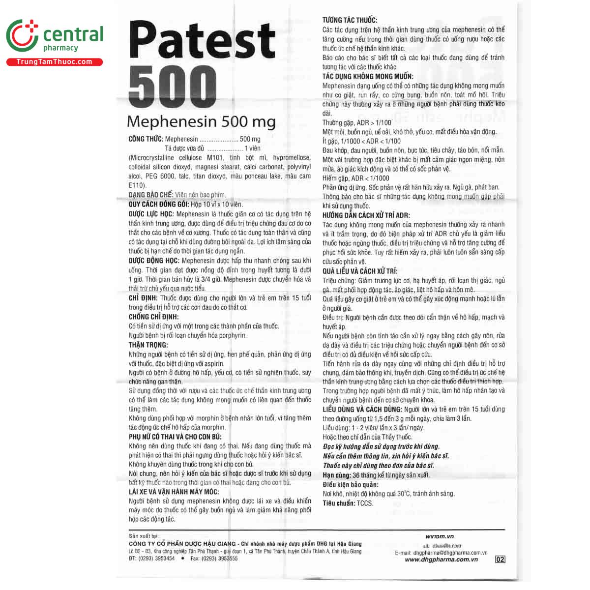 patest 500 10 F2051