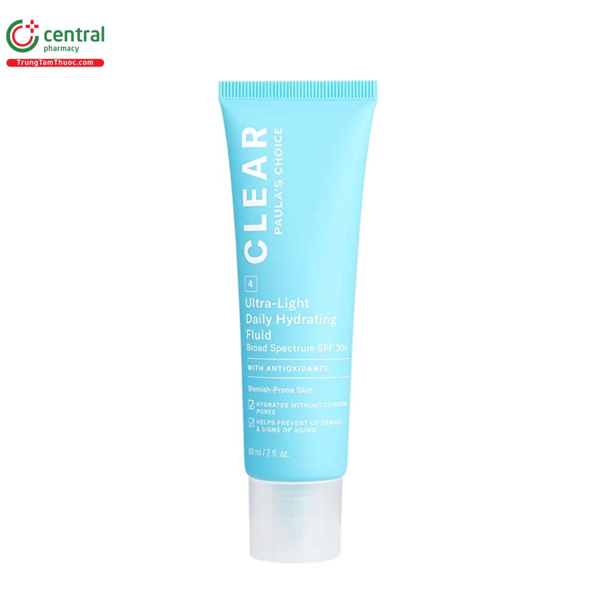paulas choice clear ultra light daily hydrating fluid broad spectrum spf 30 1 G2176 paulas choice clear ultra light daily hydrating fluid broad spectrum spf 30 1 G2176
