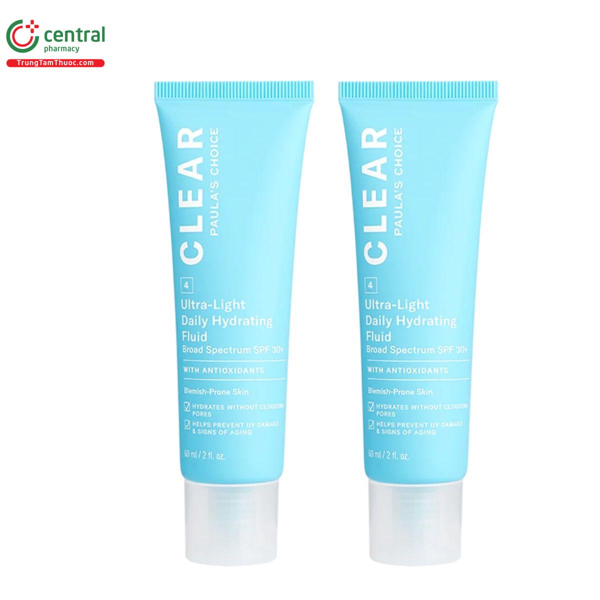 paulas choice clear ultra light daily hydrating fluid broad spectrum spf 30 2 F2100 paulas choice clear ultra light daily hydrating fluid broad spectrum spf 30 2 F2100