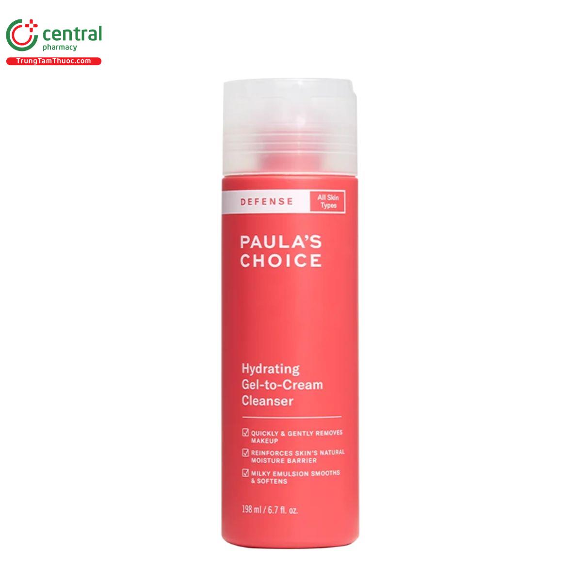 paulas choice defense hydrating gel to cream cleanser 1 Q6233