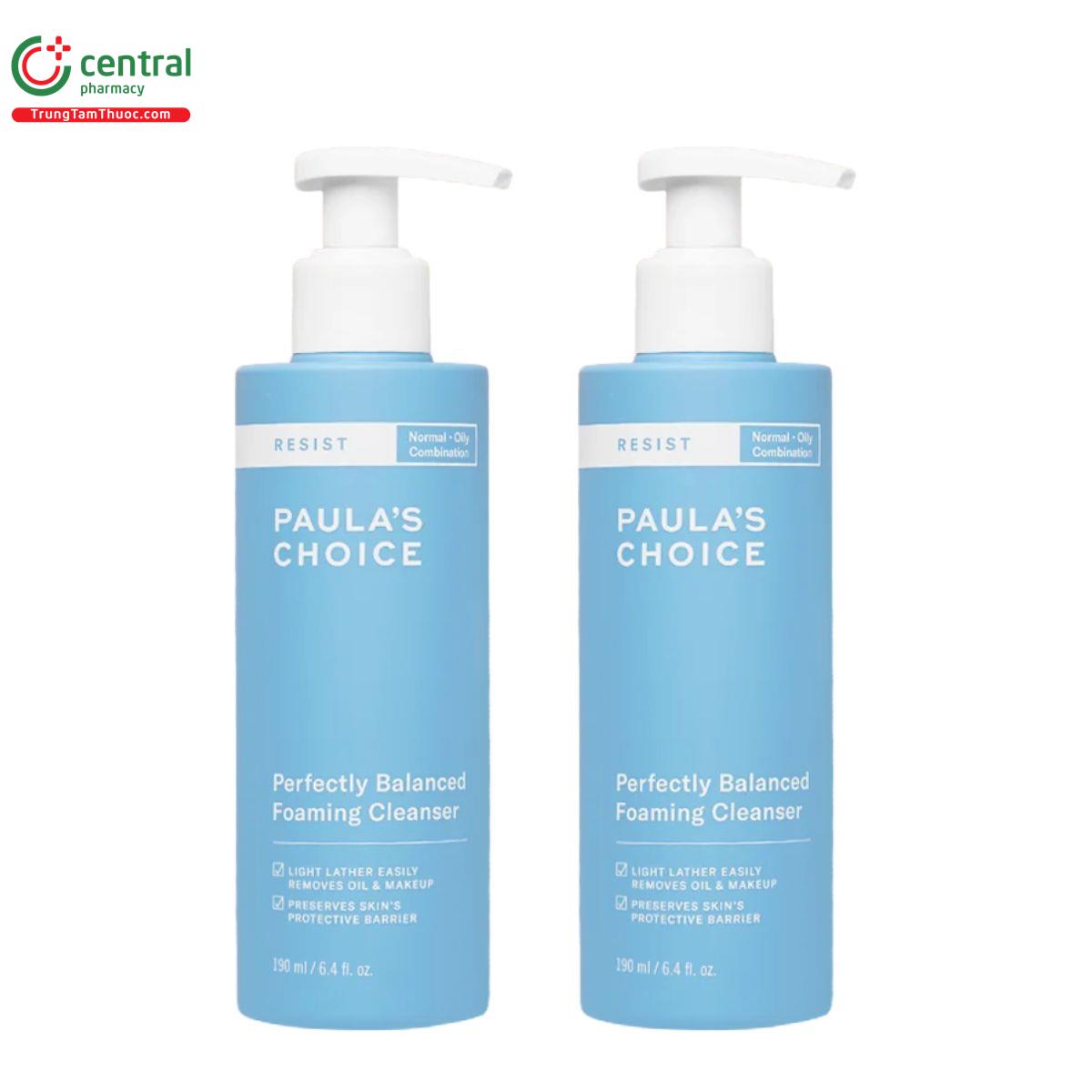 paulas choice resist perfectly balanced foaming cleanser 2 O5545 paulas choice resist perfectly balanced foaming cleanser 2 O5545