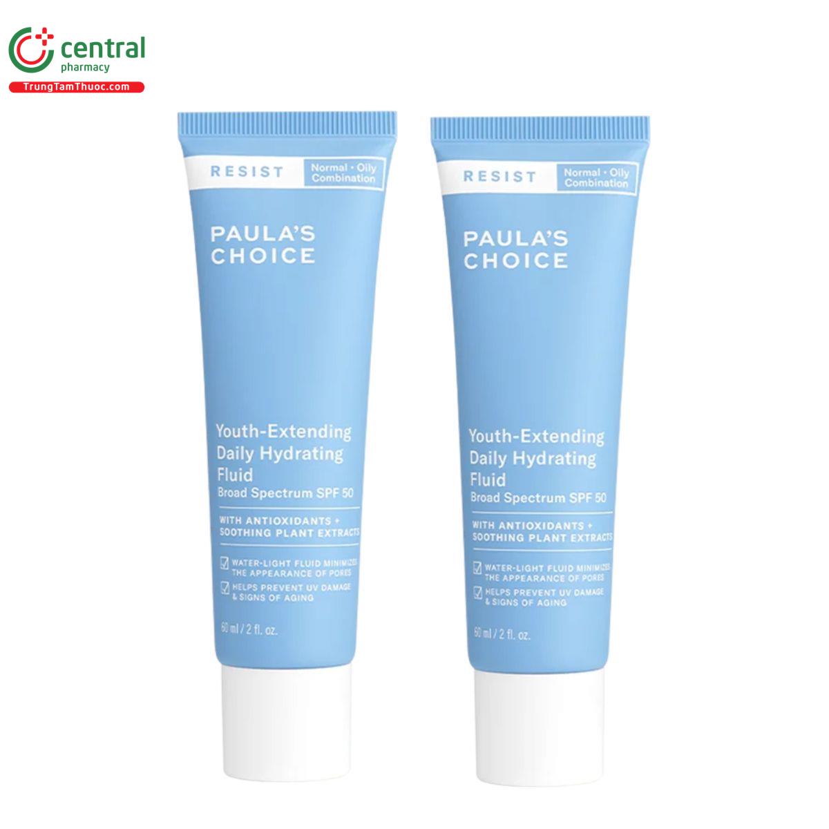 paulas choice resist youth extending daily hydrating fluid broad spectrum spf 50 2 I3675