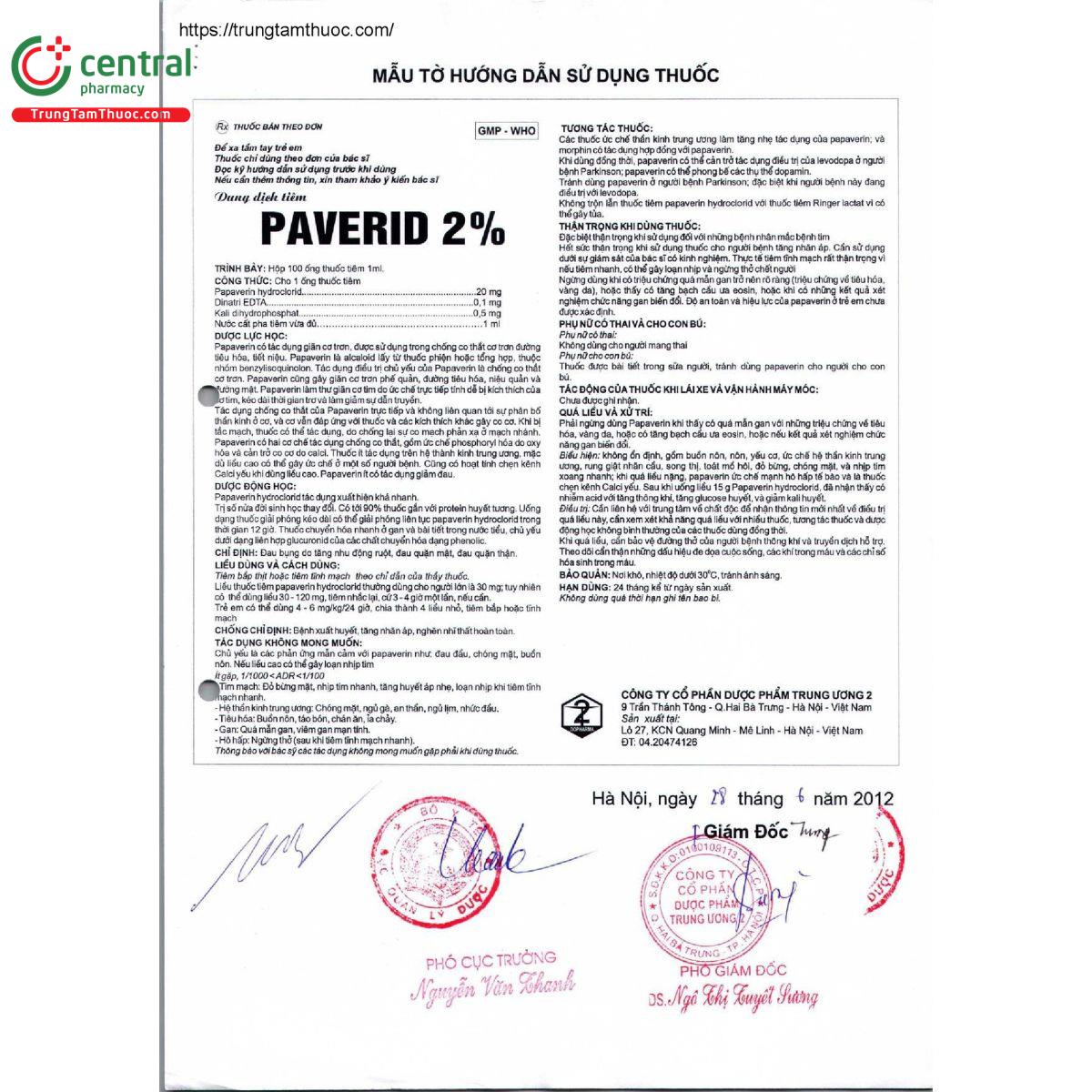 paverid 20mg 7 A0561 paverid 20mg 7 A0561