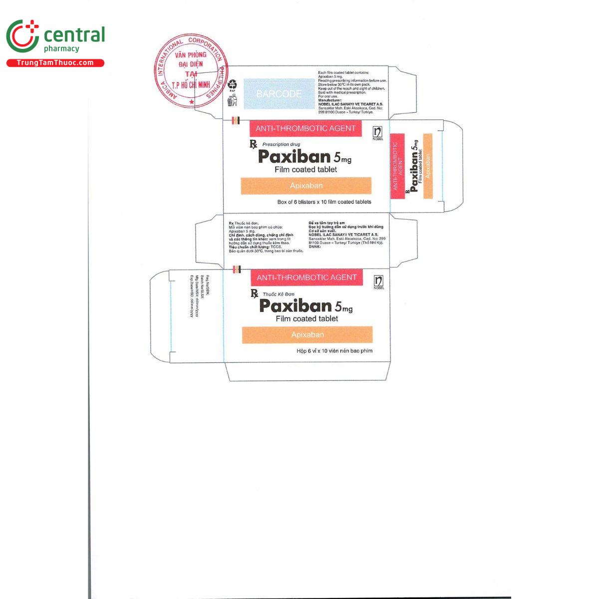 paxiban 5mg 2 U8444 paxiban 5mg 2 U8444