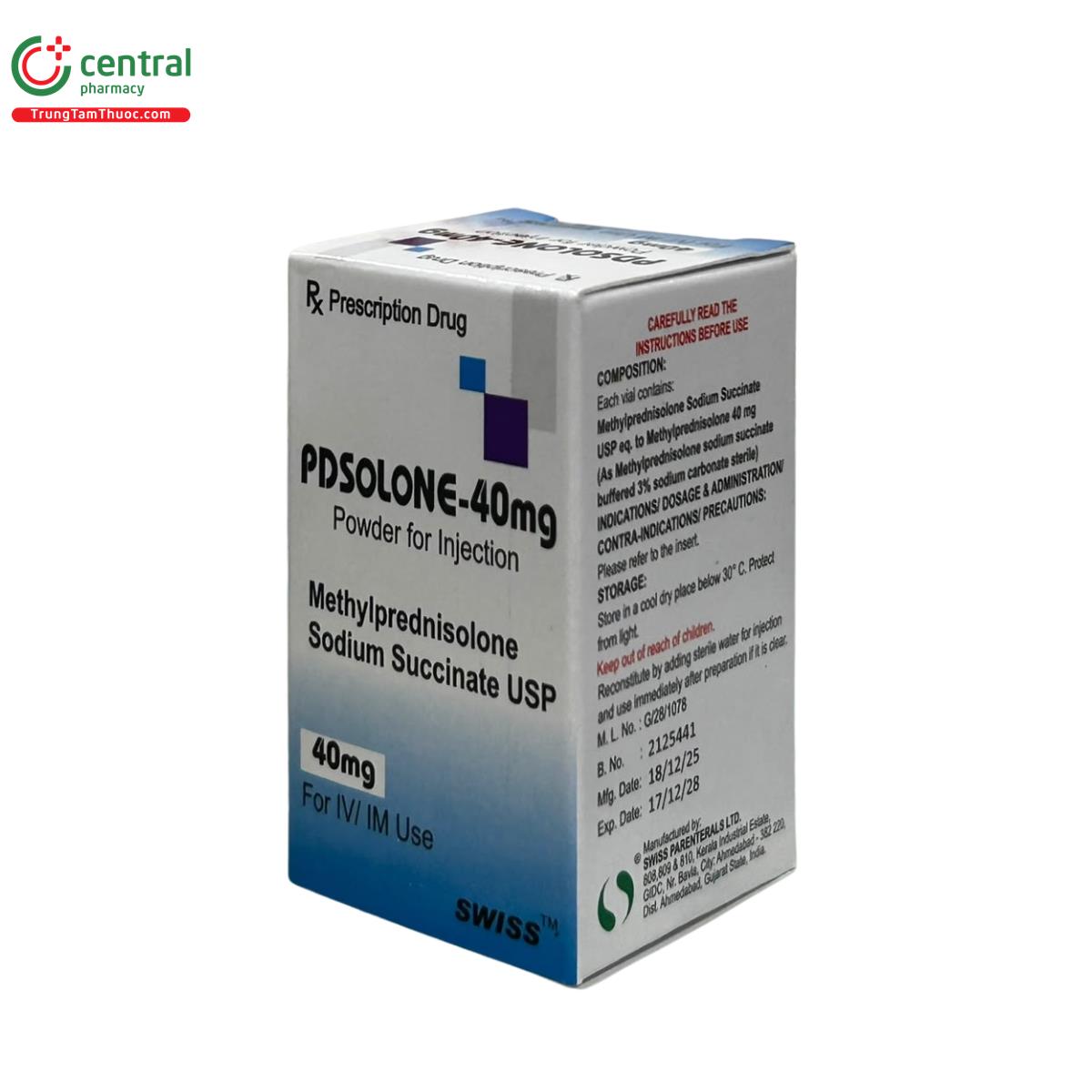 pdsolone 40mg 2 Q6018