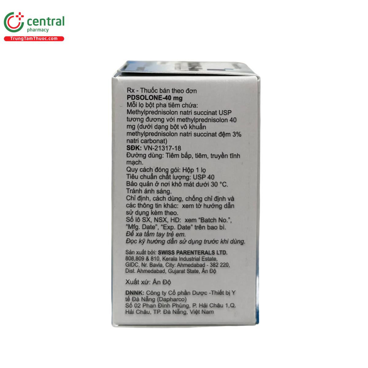 pdsolone 40mg 6 K4445