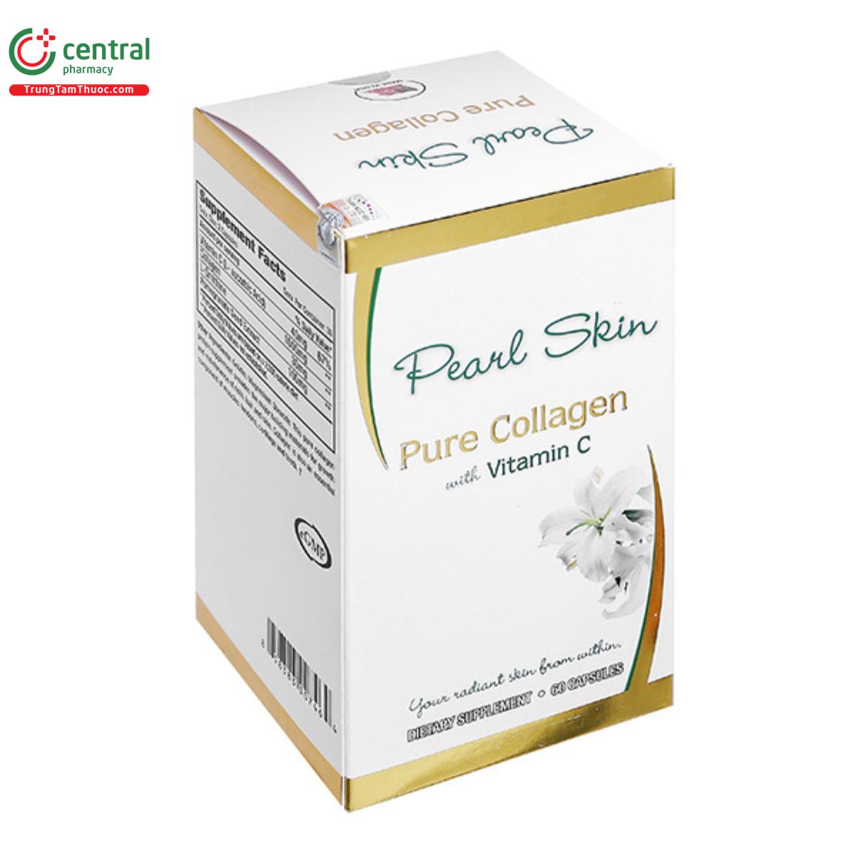 pearl skin pure collagen with vitamin c 7 V8317