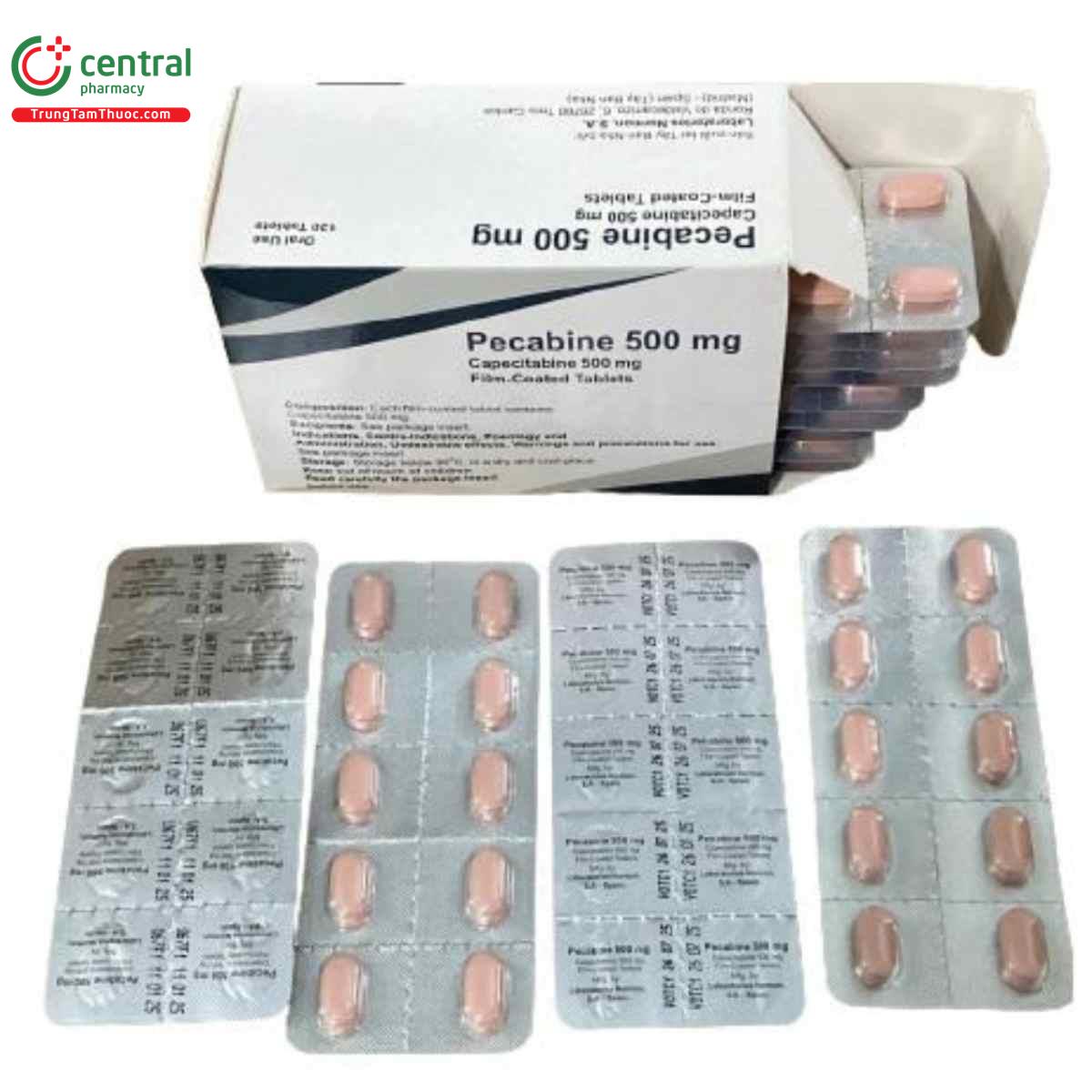 pecabine 500mg 4 U8247