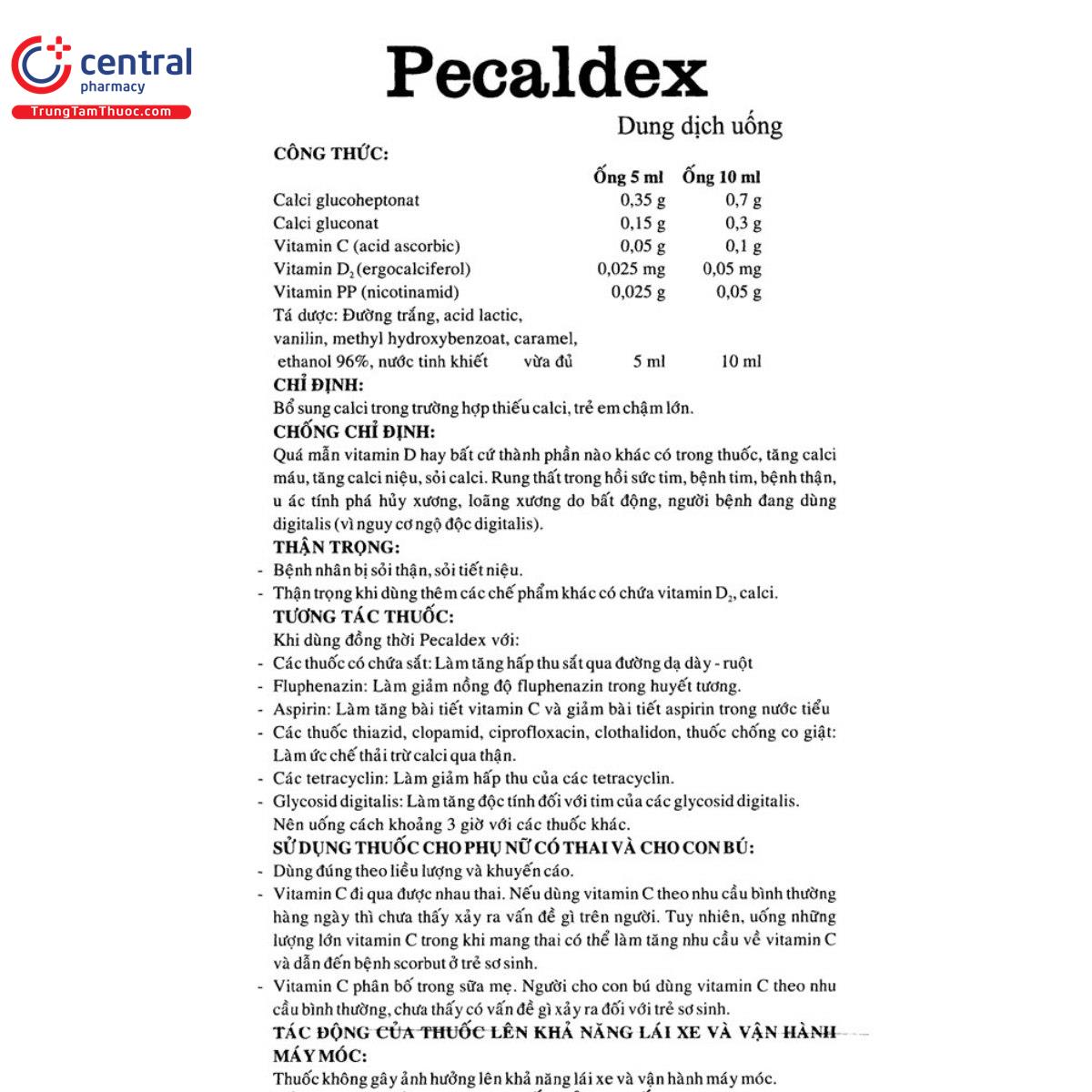 pecaldex 9 R7145