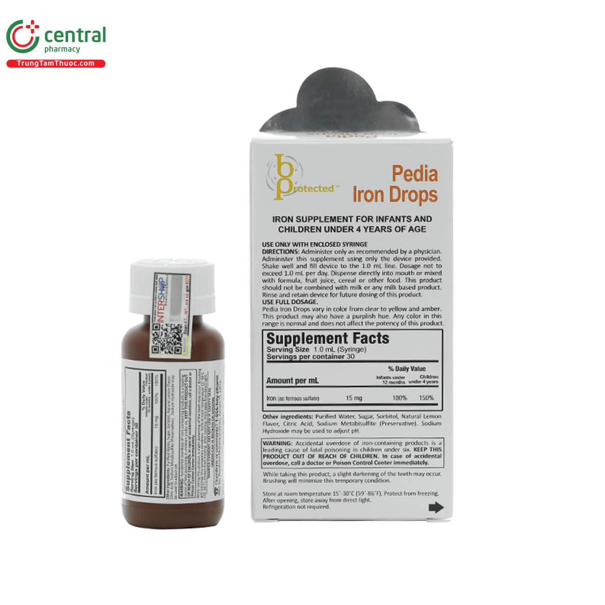 pedia iron drops 5 G2533