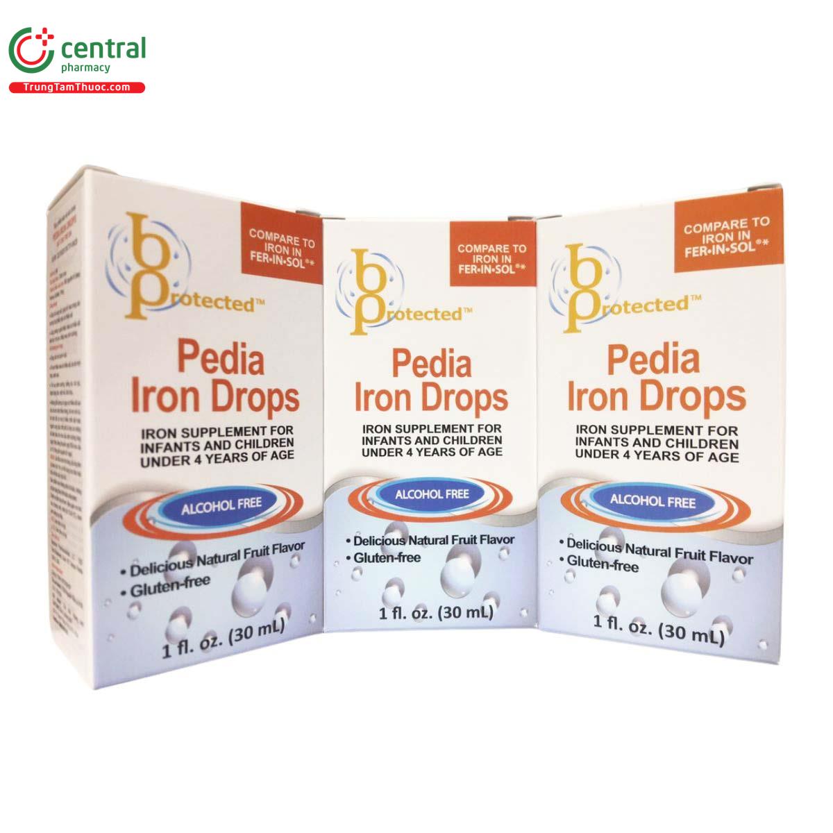 pedia iron drops 8 U8588