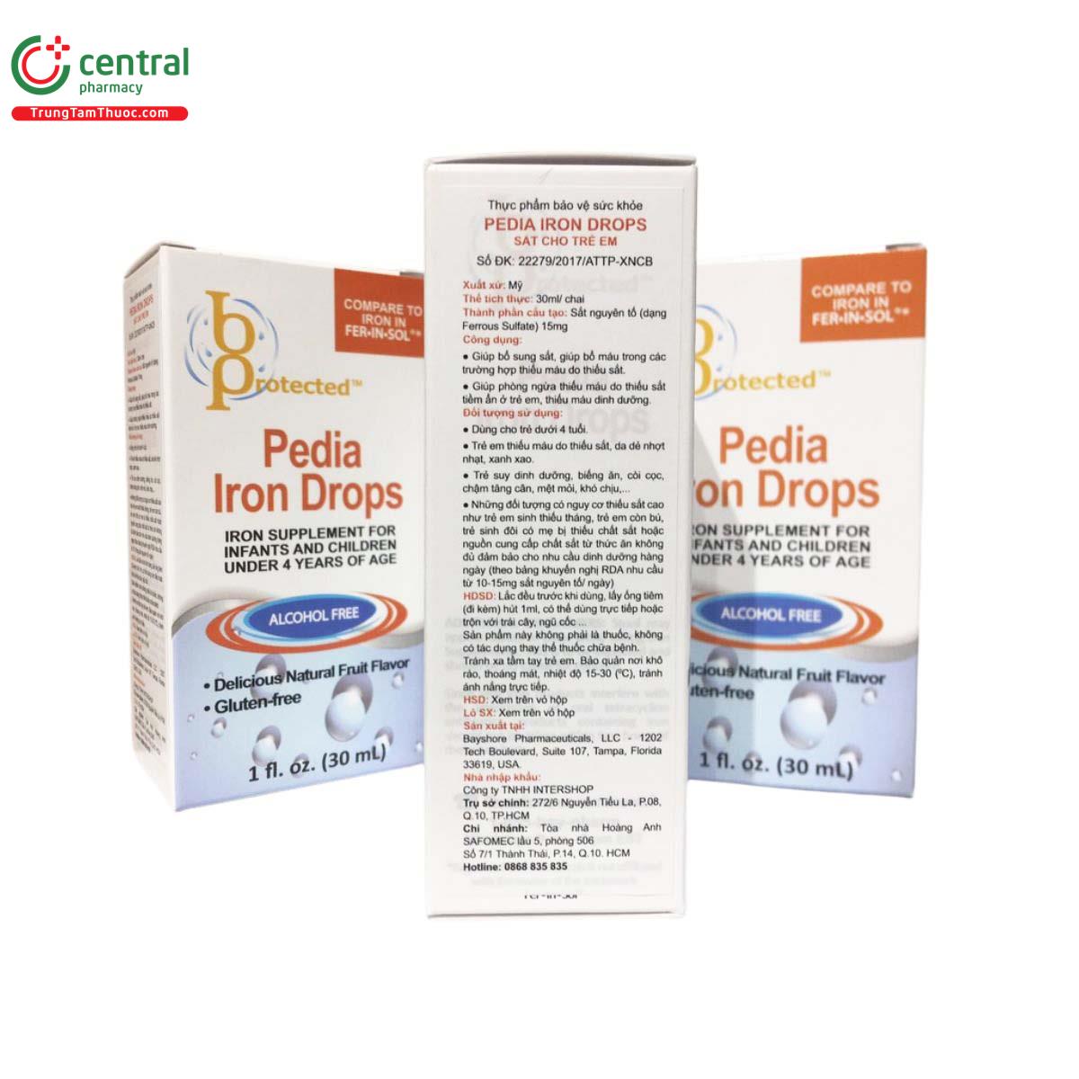 pedia iron drops 9 S7533