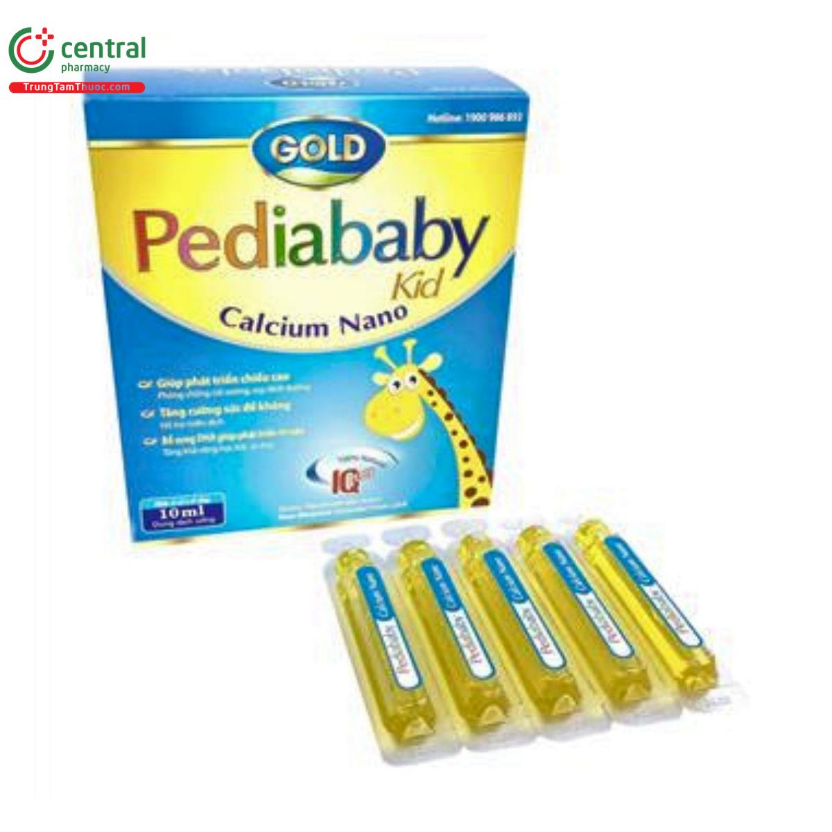 pediababy kid calcium nano gold 5 E2414