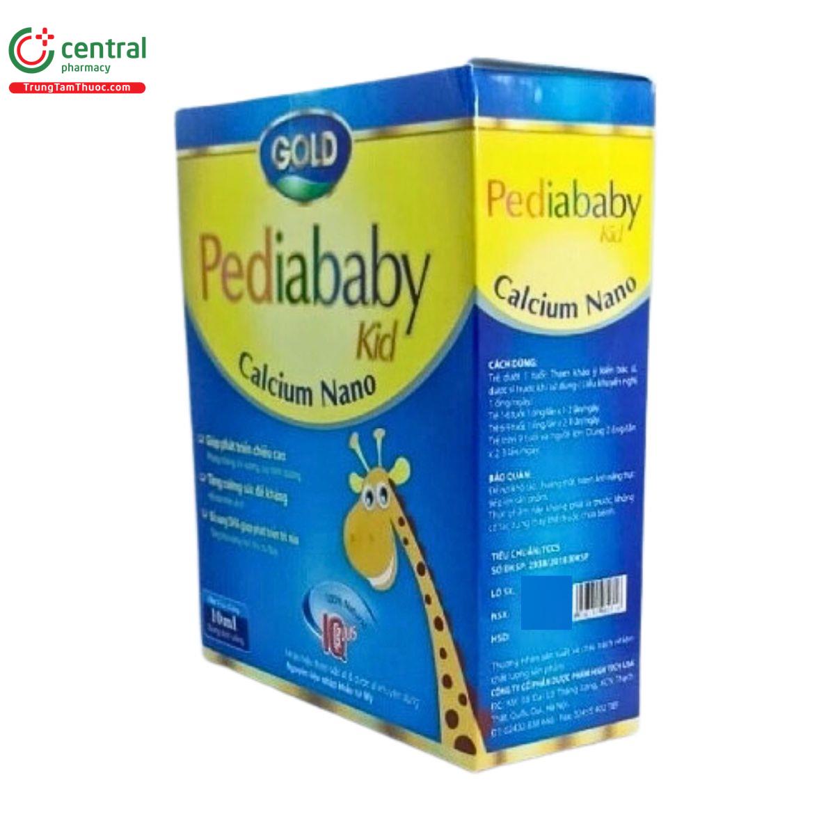 pediababy kid calcium nano gold 8 C1424