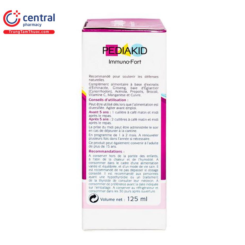 pediakid immuno fort 125ml 10 J4542