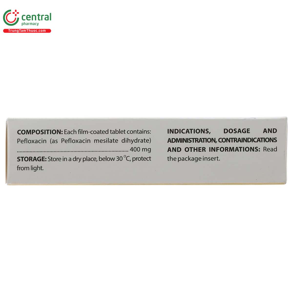 pefloxacin 400mg domesco 3 A0556