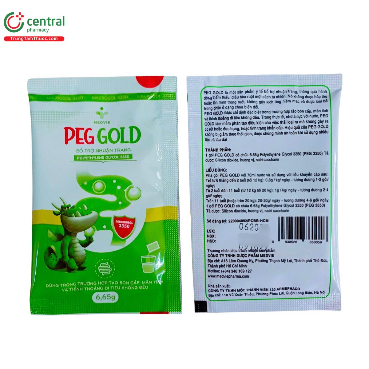 peg gold 13 G2343