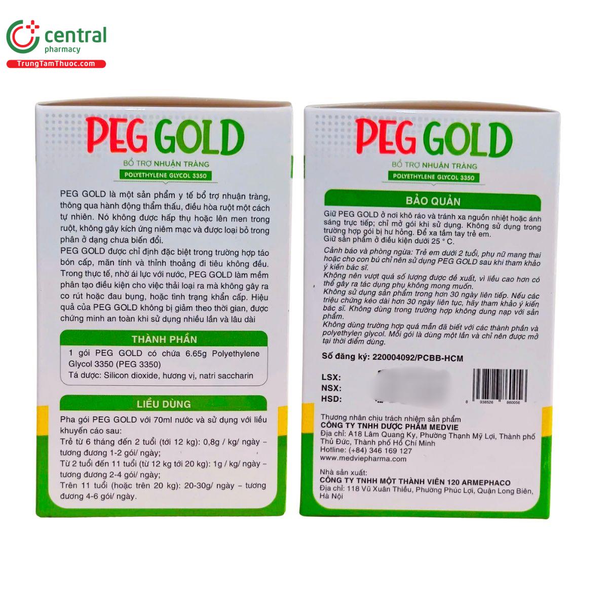 peg gold 14 B0605