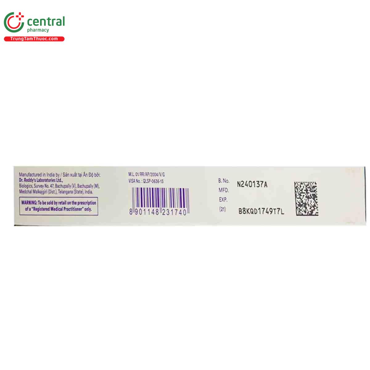 peg grafeel 6mg06ml 5 G2646