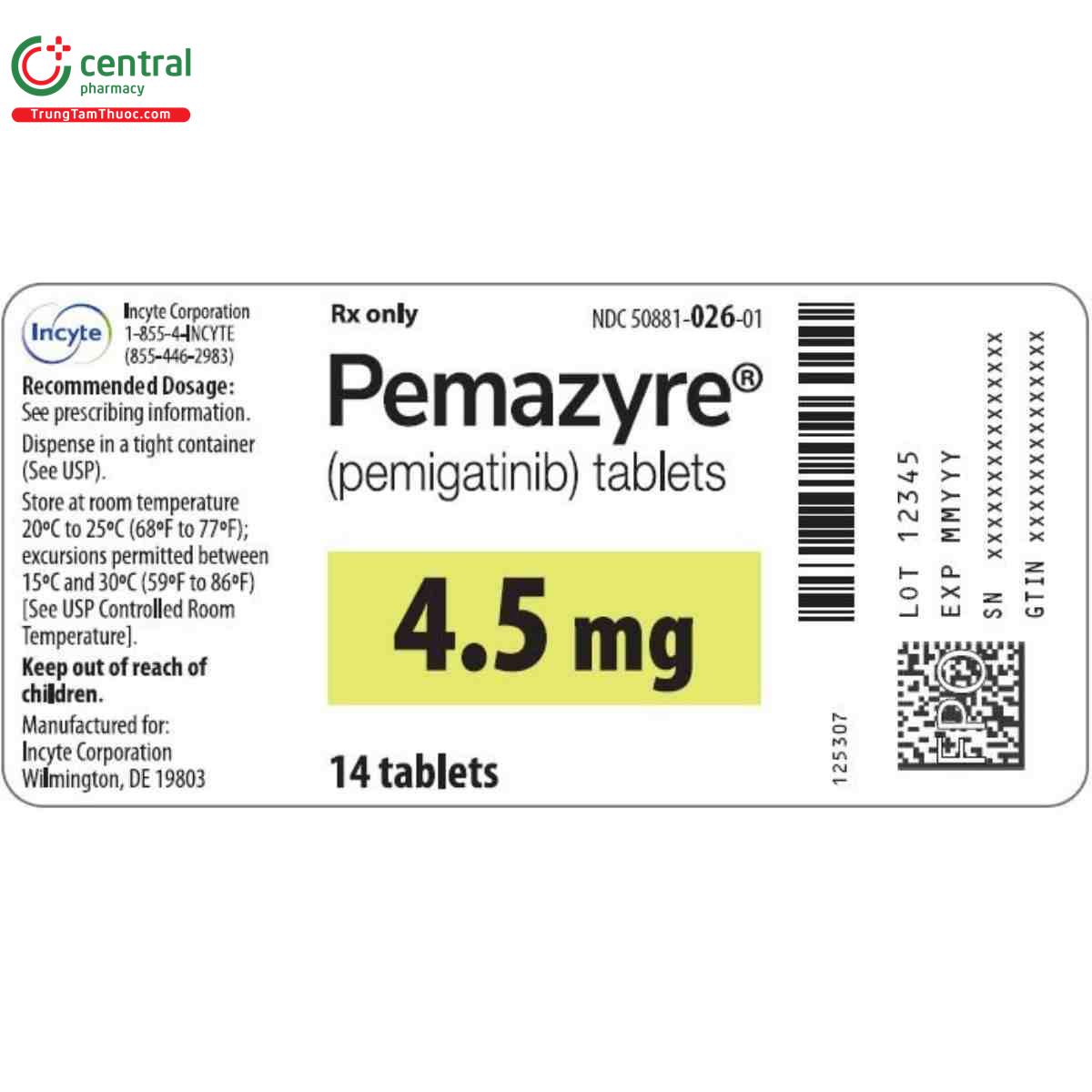 pemazyre 45mg 2 R7472