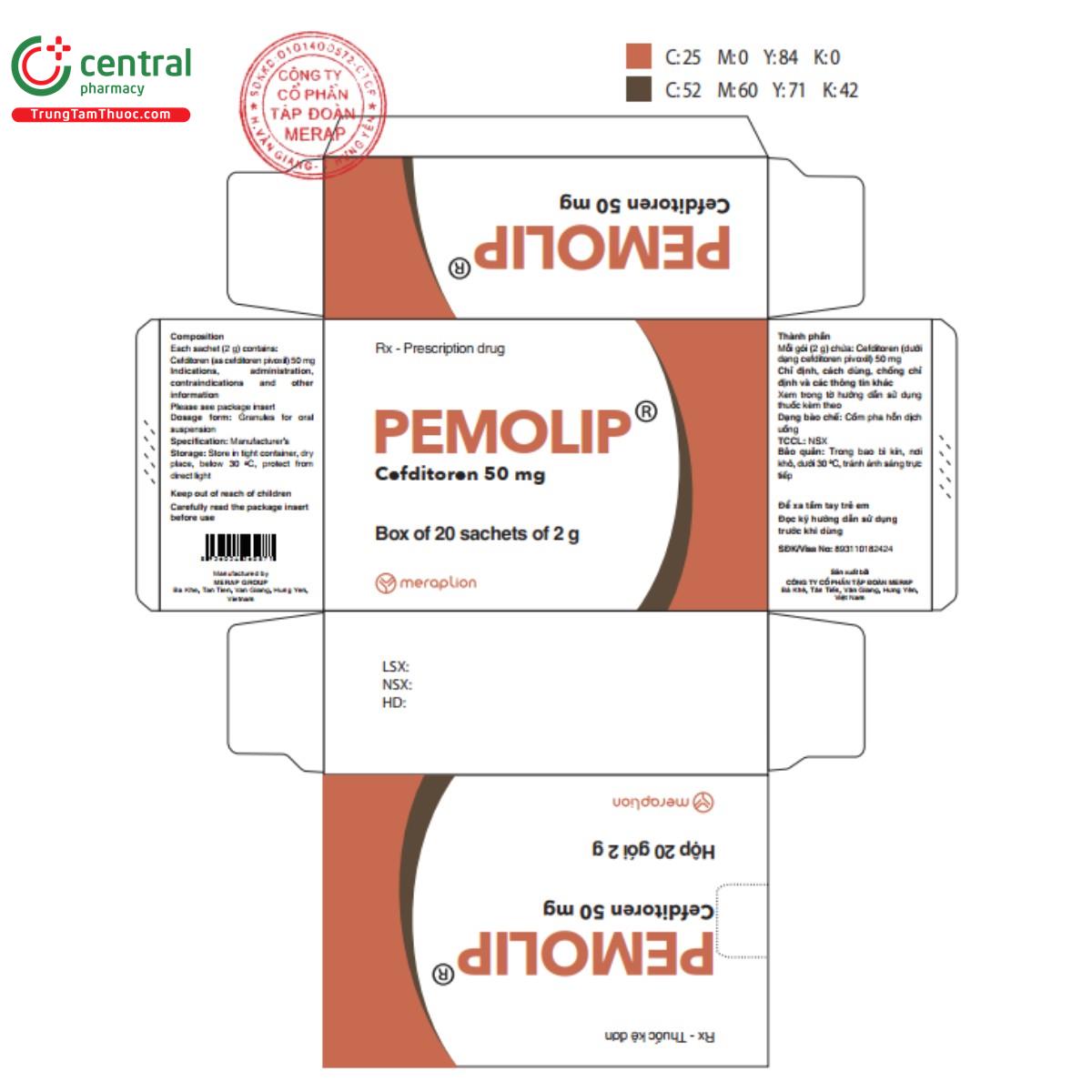 pemolip 50mg 4 Q6520 pemolip 50mg 4 Q6520