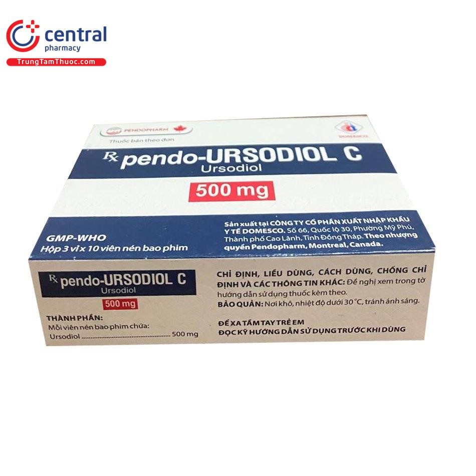 pendo ursodiol 500 3 F2536