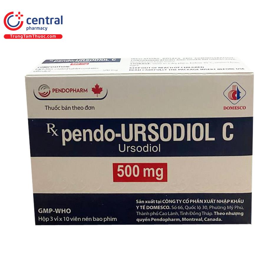 pendo ursodiol c 250mg S7471