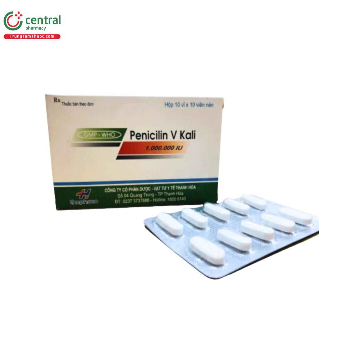 penicilin v kali 1000000 iu thephaco 3 F2562